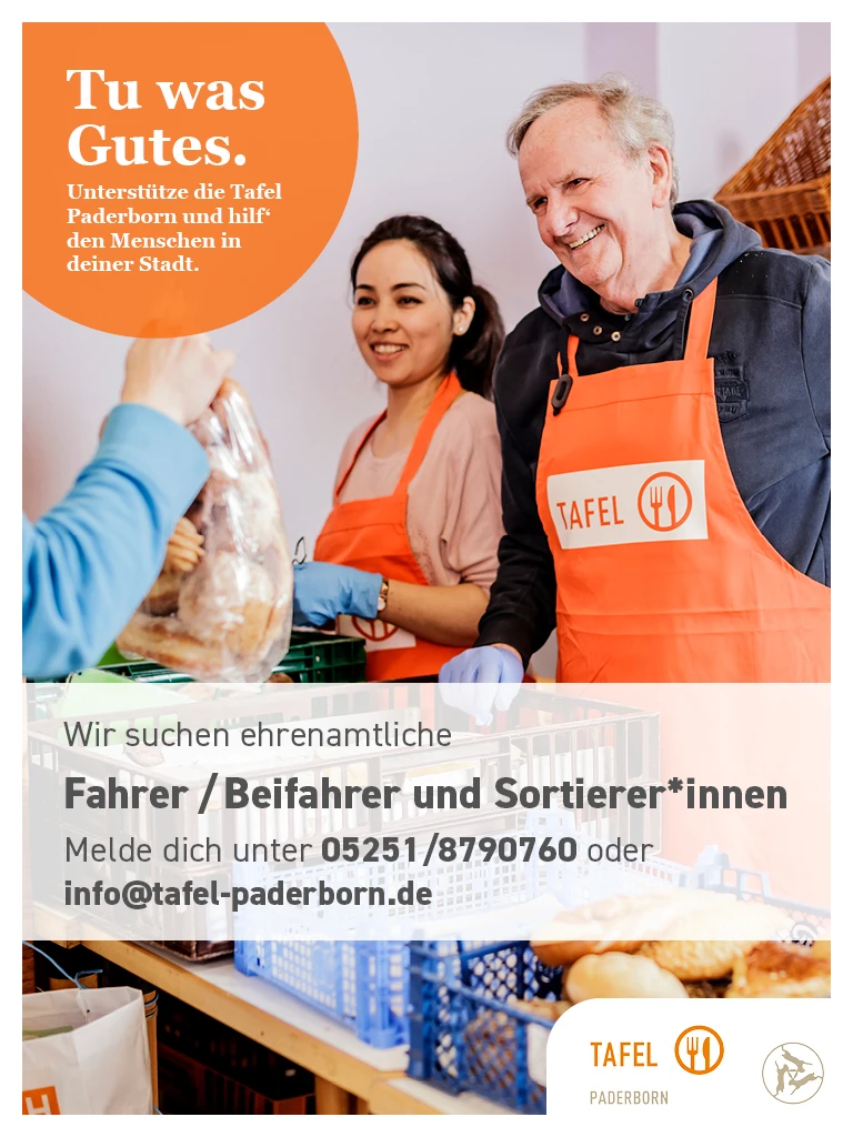 Tu was Gutes - Untersütze die Tafel Paderborn
